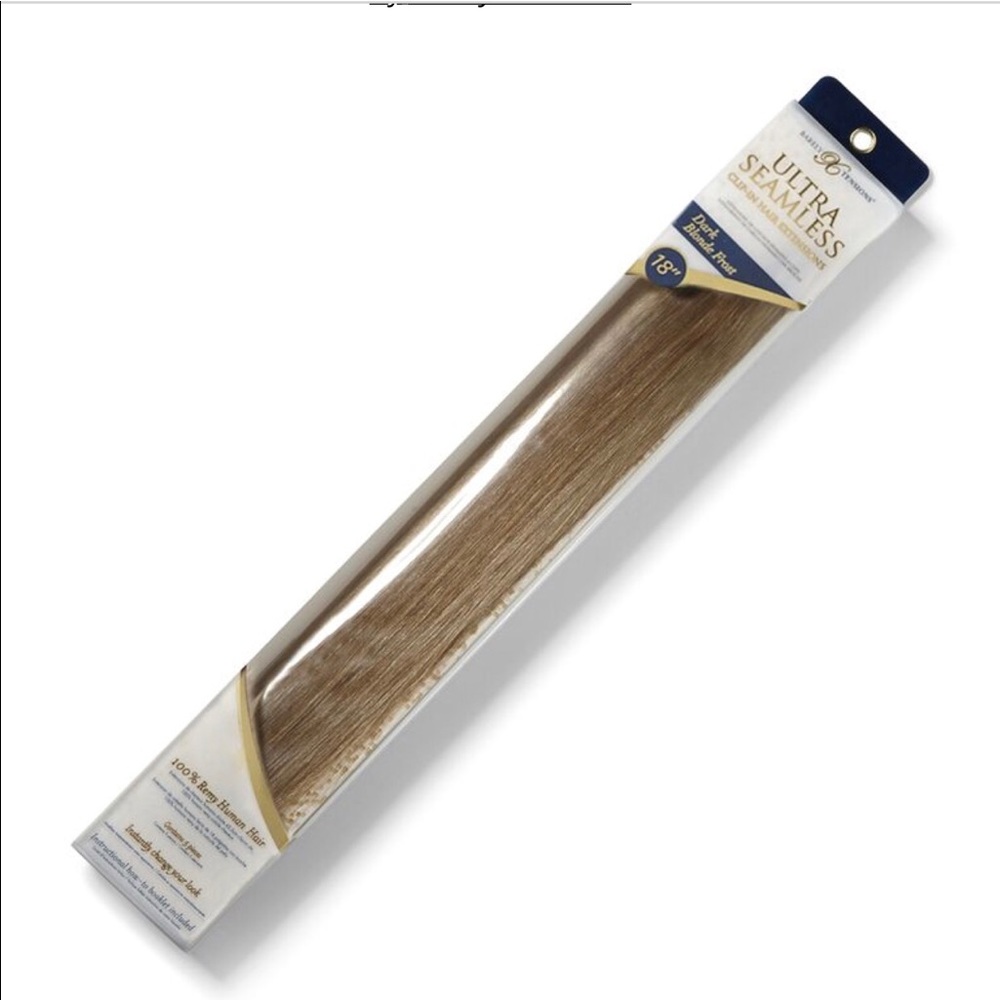 Barely Xtensions 18” clip in hair extensions